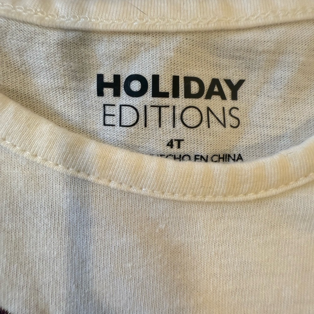 Holiday Editions Festive Cream Top - Picture 3 of 7